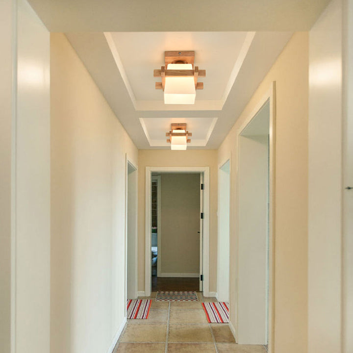Jazello Japanese Style Ceiling Lamp — Calm Living Room Light