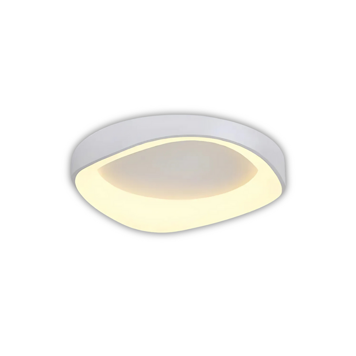 Iluma wood grain LED ceiling lamp dimension and size guide