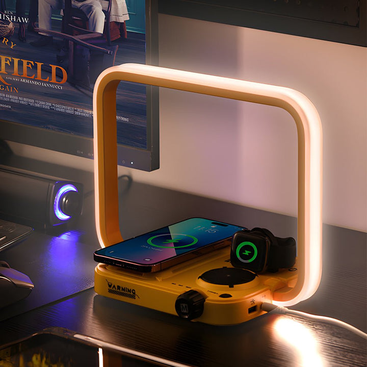 Wireless Charging Bedside Lamp