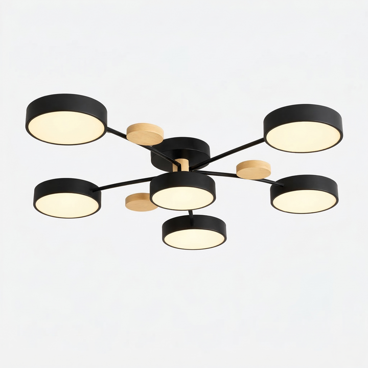 Orvexa Multi-Arm LED Ceiling Lamp | Modern Statement Light | JDHSONLINE