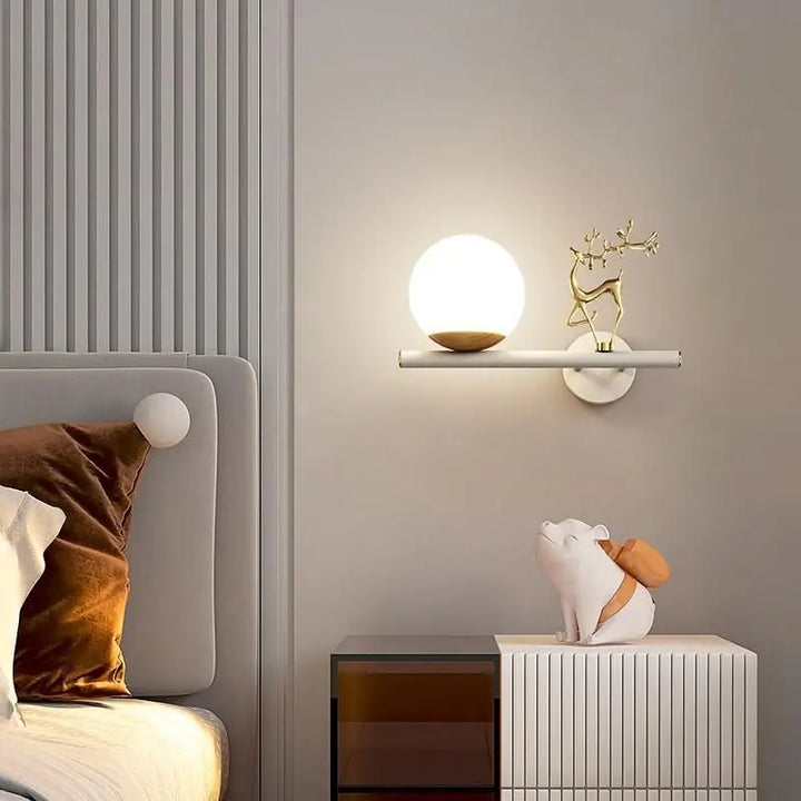 Antler Wall Lamp
