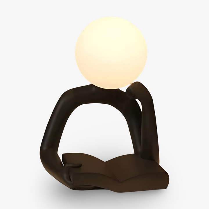 Solithra sculptural reading lamp dimensions diagram
