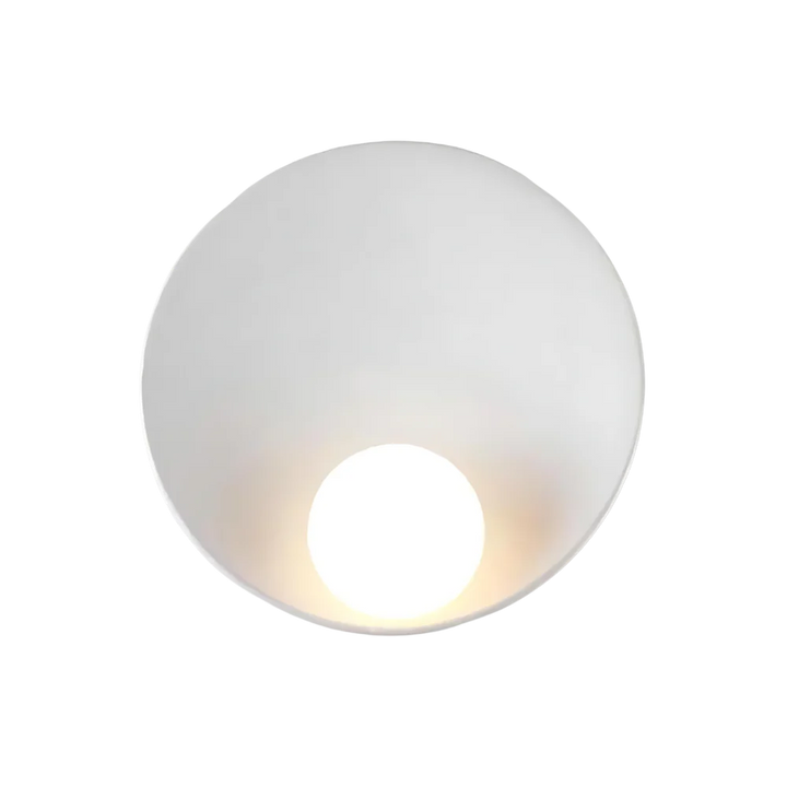 Bowl wall light in a boutique hotel hallway