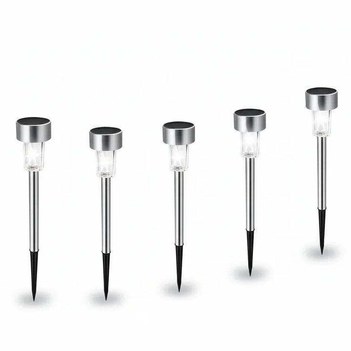 Modern Cylinder Solar LED Floor Light