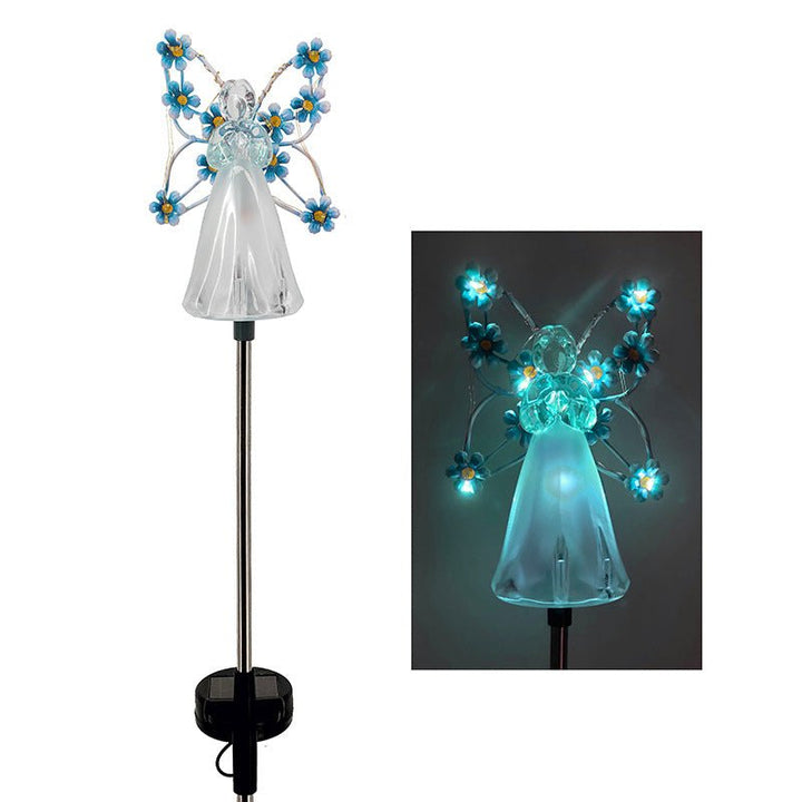 Modern Solar Angel LED Garden Stake Light
