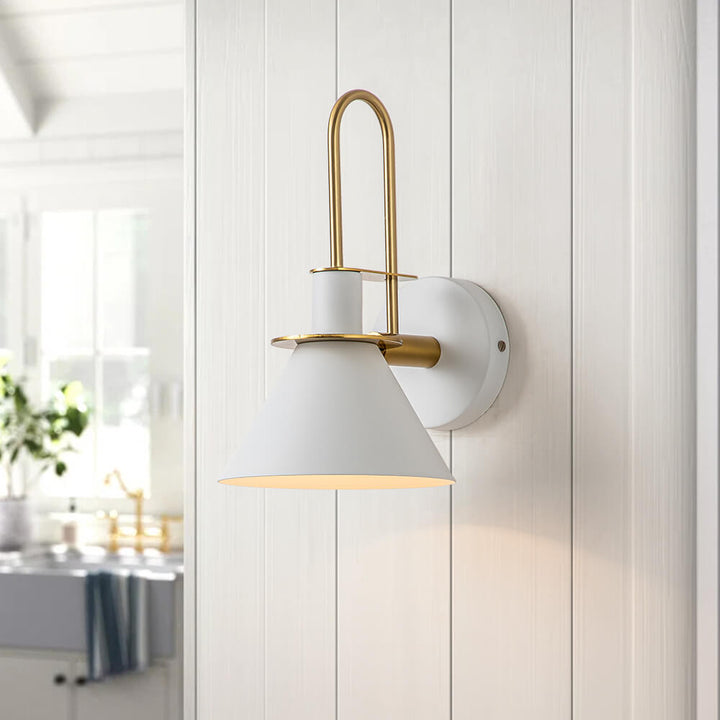 Mid-century Cone Wall Sconce