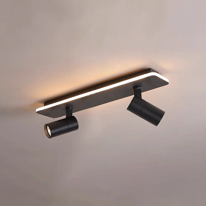 Triccon LED ceiling light installed in modern living room