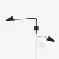 2 heads L 55″ x H 30.3″ / L 140cm x H 77cm / Black / UK Plug