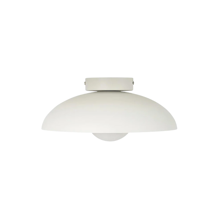 Avenira LED glass ceiling lamp transparent shade detail