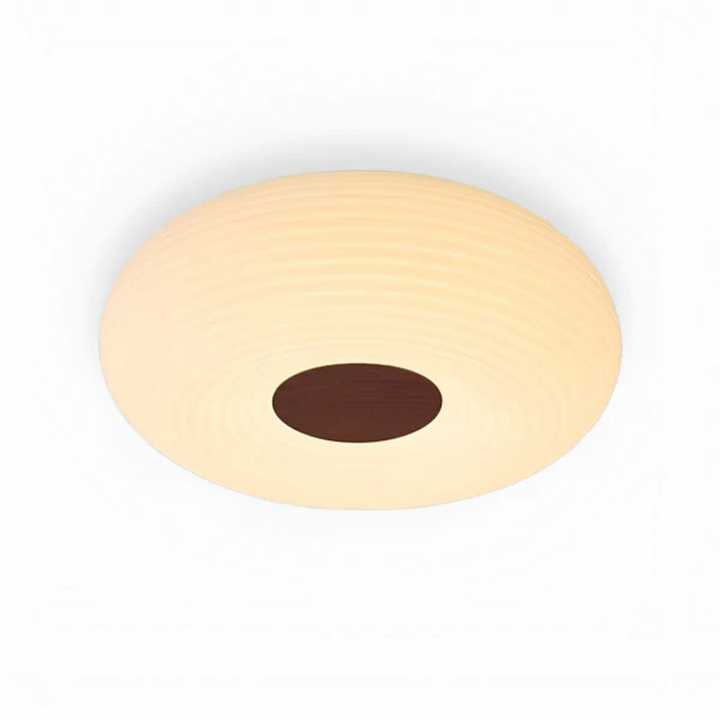 Tapion LED ceiling light mounted in modern UK living room
