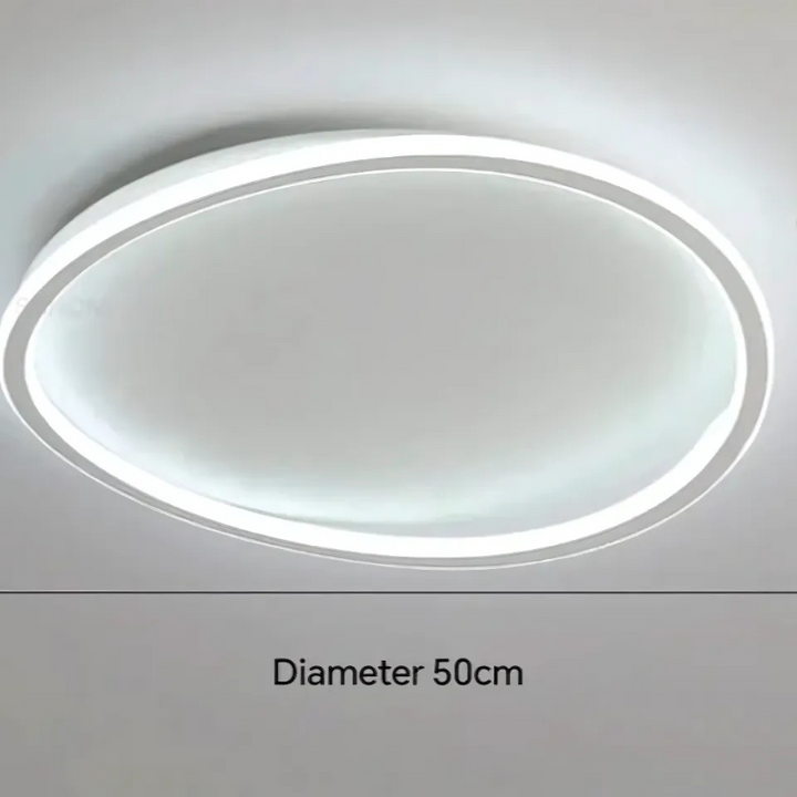 Sennia curved LED ceiling light architectural design