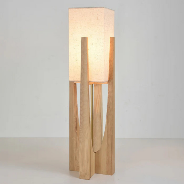 Luxora Japanese floor lamp three-colour light demonstration