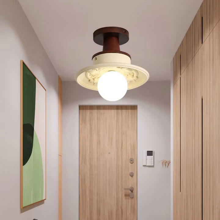 Ardenae chandelier-style ceiling light close-up of glass cylinders