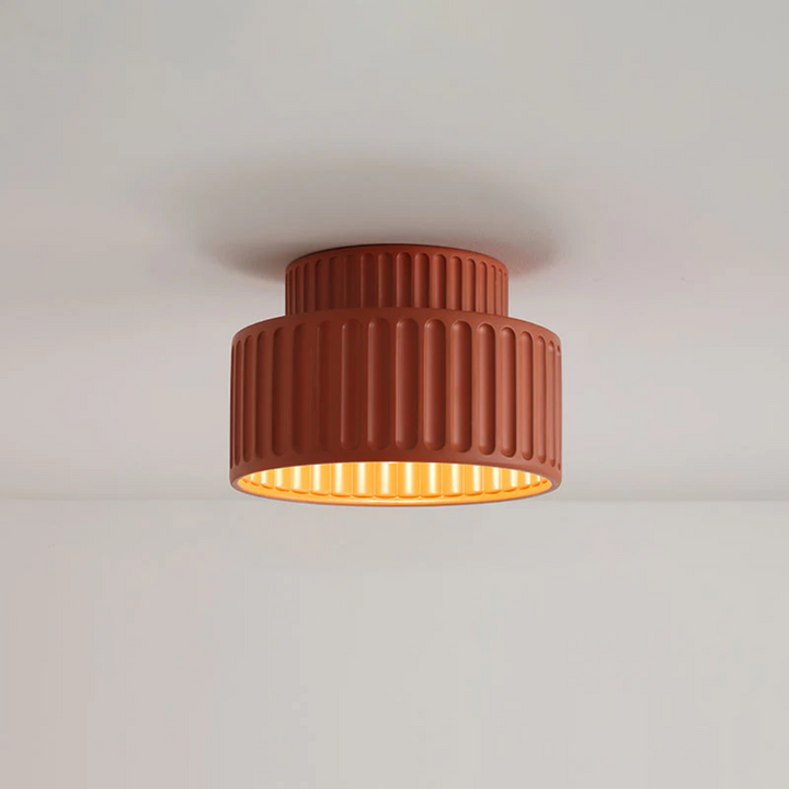 Vitellia green vintage charm ceiling fixture