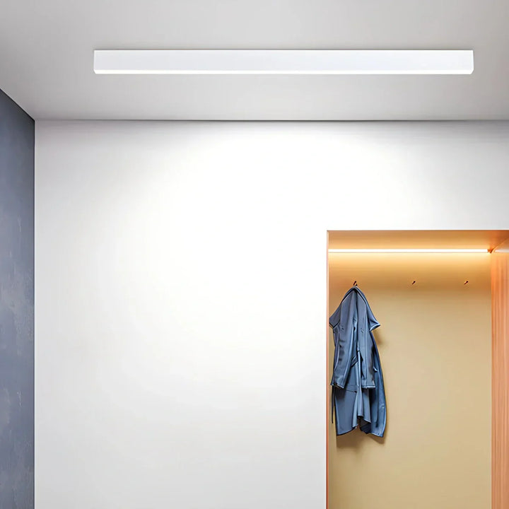 Monterio slim linear ceiling light dimmable with remote