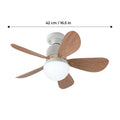 30W 16.5" Rond | Effet Bois