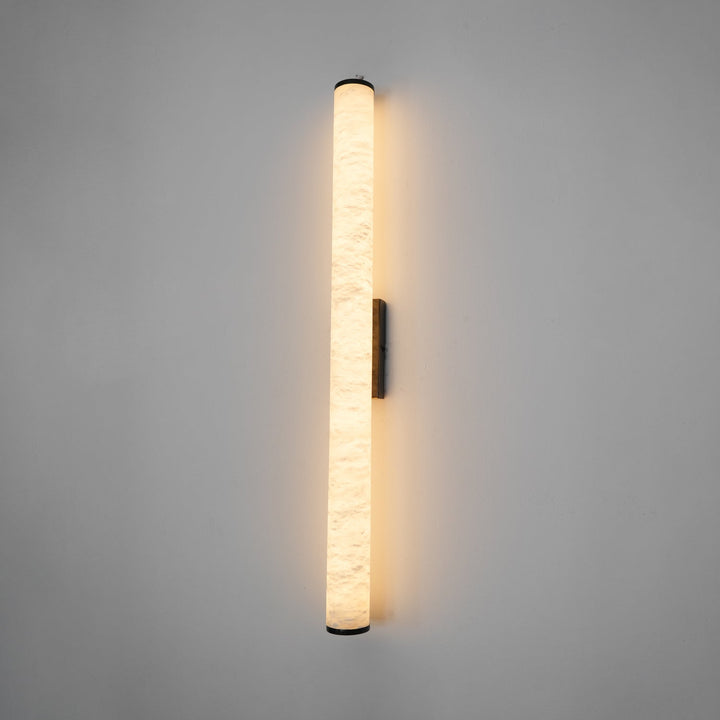 Callisto Alabaster Wall Lamp | Brass & Natural Stone LED Wall Light