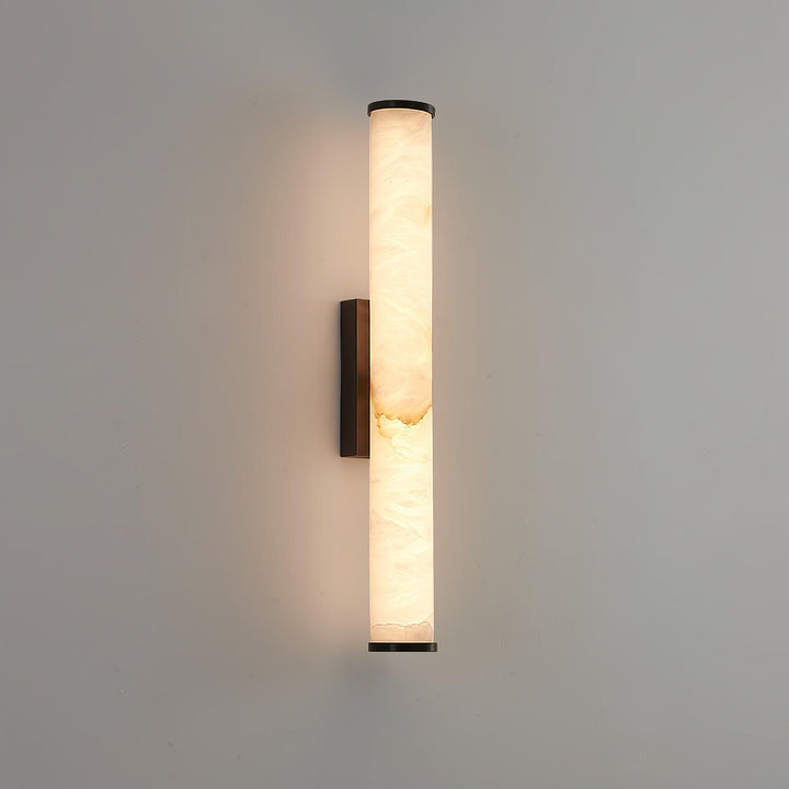 Callisto Alabaster Wall Lamp | Brass & Natural Stone LED Wall Light