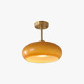 Semi-Flush Mount / Orange
