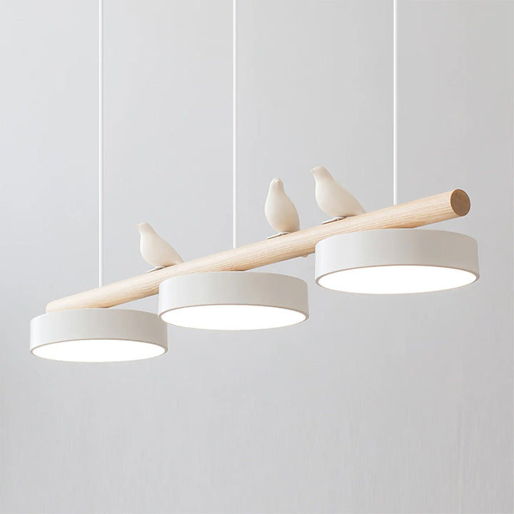 Cliff Bird Pendant Lamp pendant light — modern wood lighting by JDHSONLINE