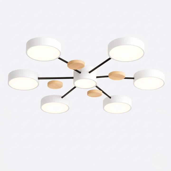 Orvexa Multi-Arm LED Ceiling Lamp | Modern Statement Light | JDHSONLINE