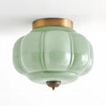 Dia 24cm x H 32cm / ∅ 9.4″ x H 12.6″ / Gold & Green