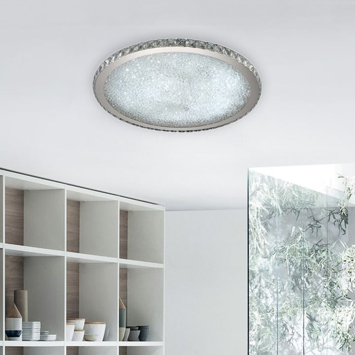 Elysian Flush Mount Ceiling Light flush mount ceiling light — modern crystal lighting by JDHSONLINE