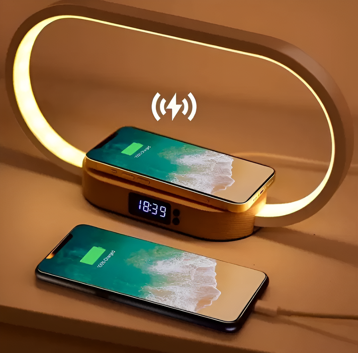 Ismerelle multifunction night lamp with USB-C charging port