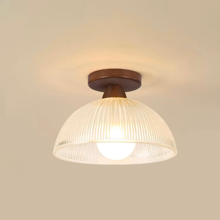Zeza Glass Ceiling Lamp — Warm Timeless Living Room Light