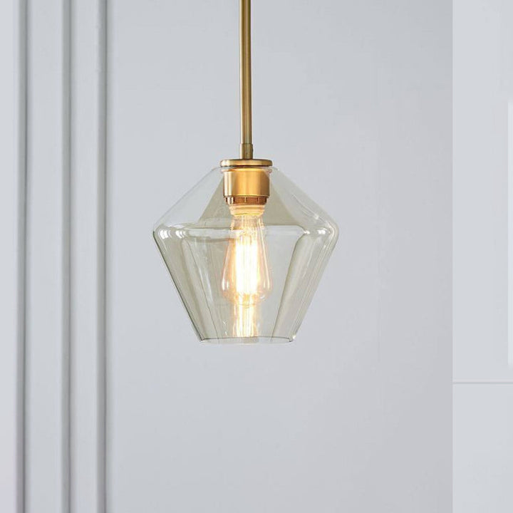 Juno Pendant Light pendant light on bedside table beside bed