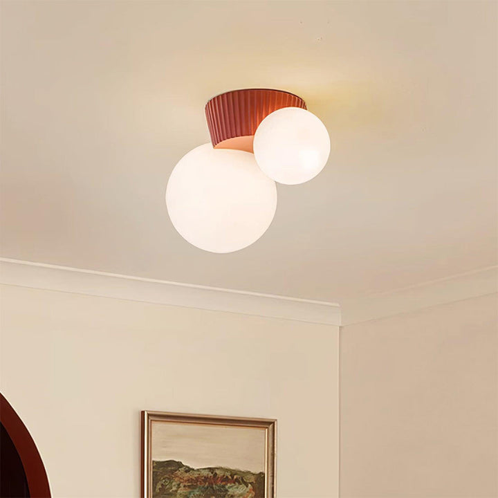 Lizora ceiling lamp twin G9 detail