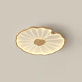 Dia 40cm x H 4cm / ∅ 15.7″ x H 1.6″ / Natural wood color (Acrylic) / Warm light