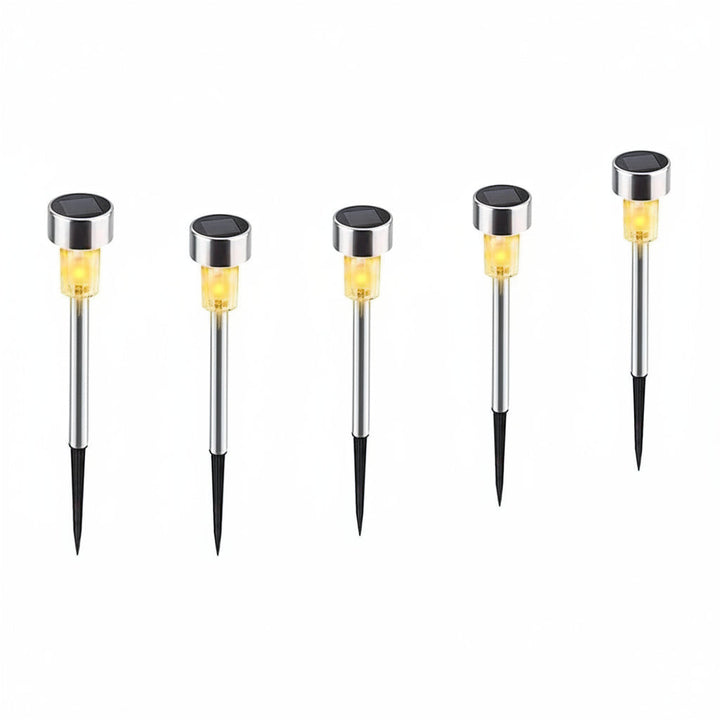 Modern Cylinder Solar LED Floor Light
