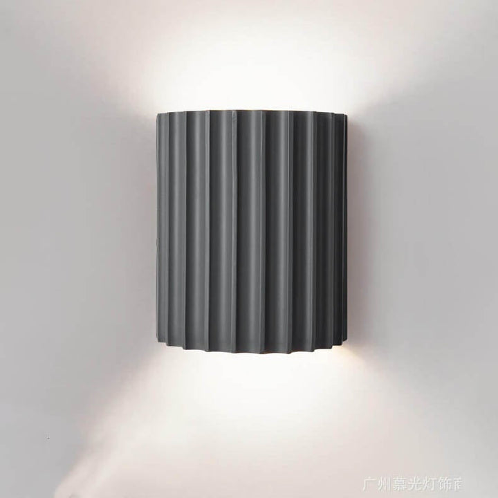 Modern half cylinder wall light alternative angle