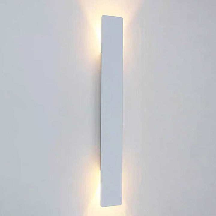 Modern Slim Rectangular LED Outdoor Wall Sconce
