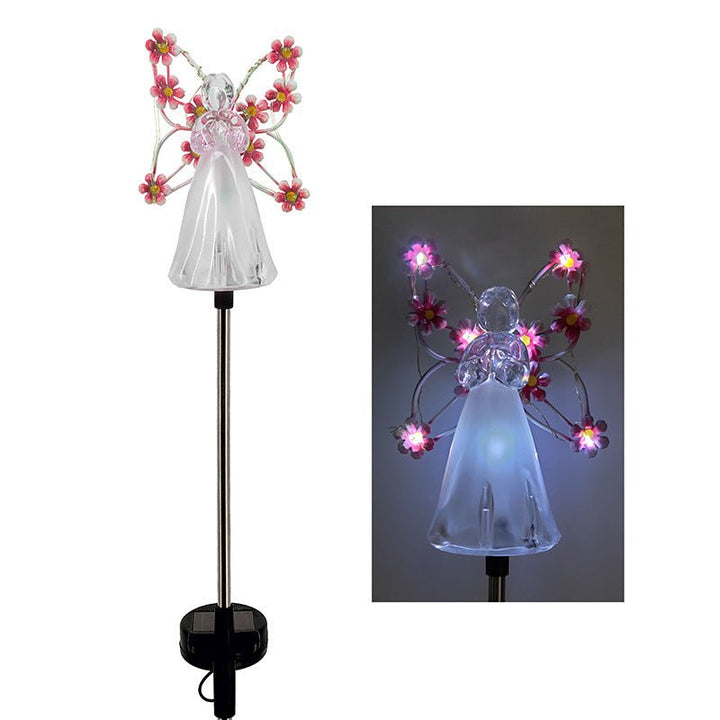 Modern Solar Angel LED Garden Stake Light