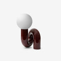 ∅ 10.2″ x H 15.8″ / Dia 26 cm x H 40 cm / Dark red / UK Plug