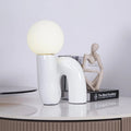 ∅ 10.2″ x H 15.8″ / Dia 26 cm x H 40 cm / White / UK Plug