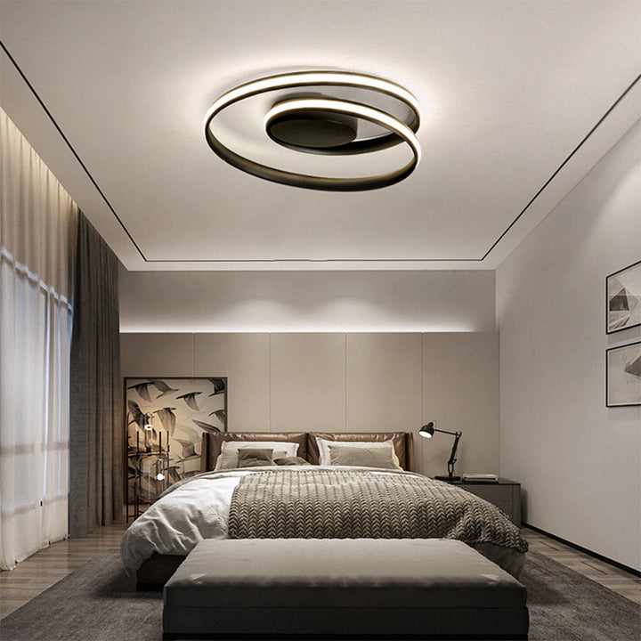 Orbiso Nordic ceiling lamp installed in modern living room