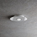 1-Light: Dia 9.4" x H 2" / Chrome