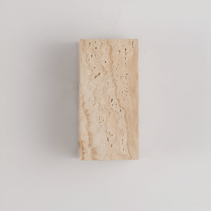 Travertine Stone LED Outdoor Wall Light - Up & Down