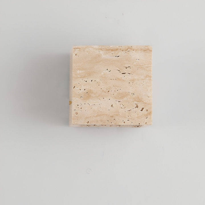 Travertine Stone LED Outdoor Wall Light - Up & Down