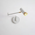 ∅ 5.9″ x H 24.8″ x H 5.5″ / White & Gold / Push button switch
