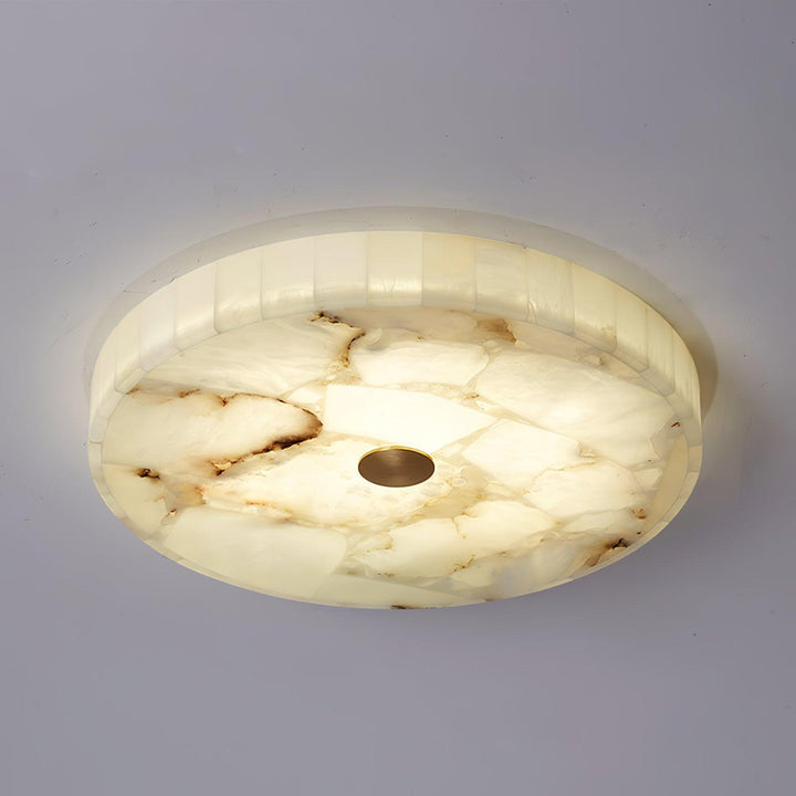 Ralbena ceiling lamp installed in living room – Ø 40 cm