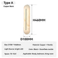 A H460mm Black / White light 6000k