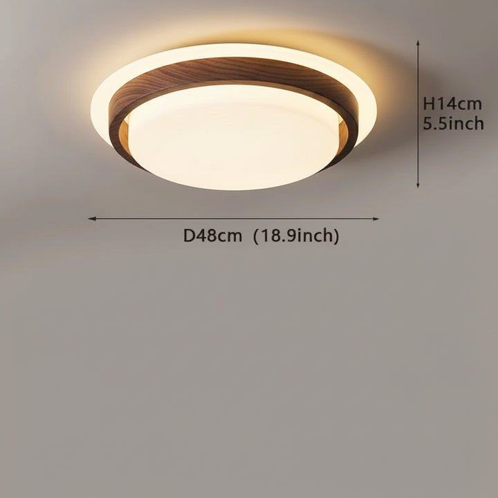 Bladeless LED Ceiling Fan Light – APP & Remote Control