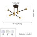 4 lamp heads