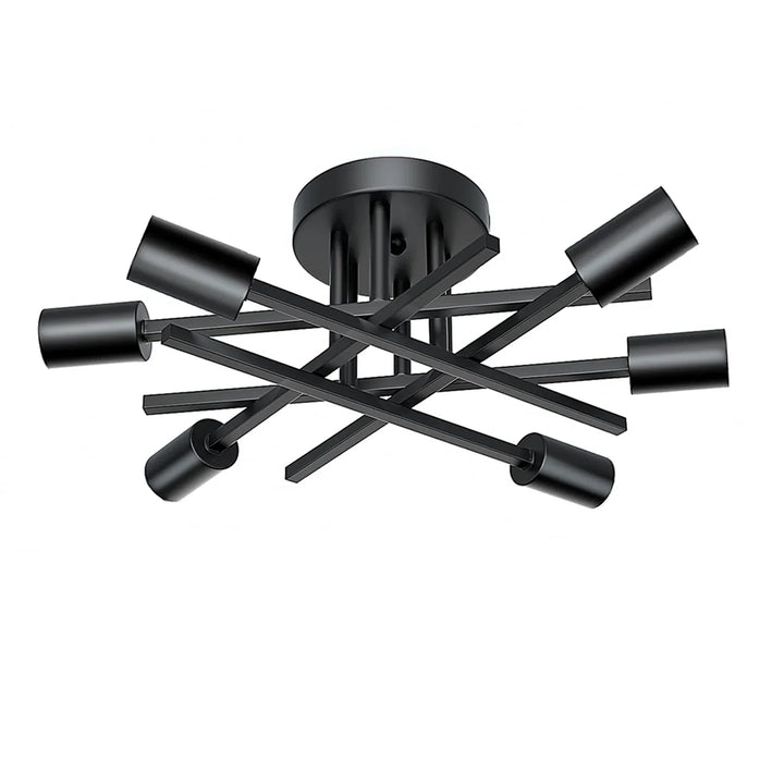 Zyrelise Sputnik ceiling lamp from below – multi-directional light spread