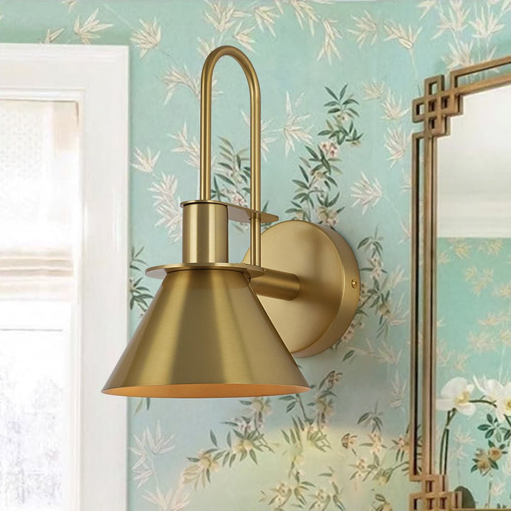 Mid-century Cone Wall Sconce