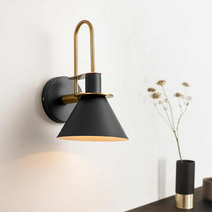 Mid-century Cone Wall Sconce